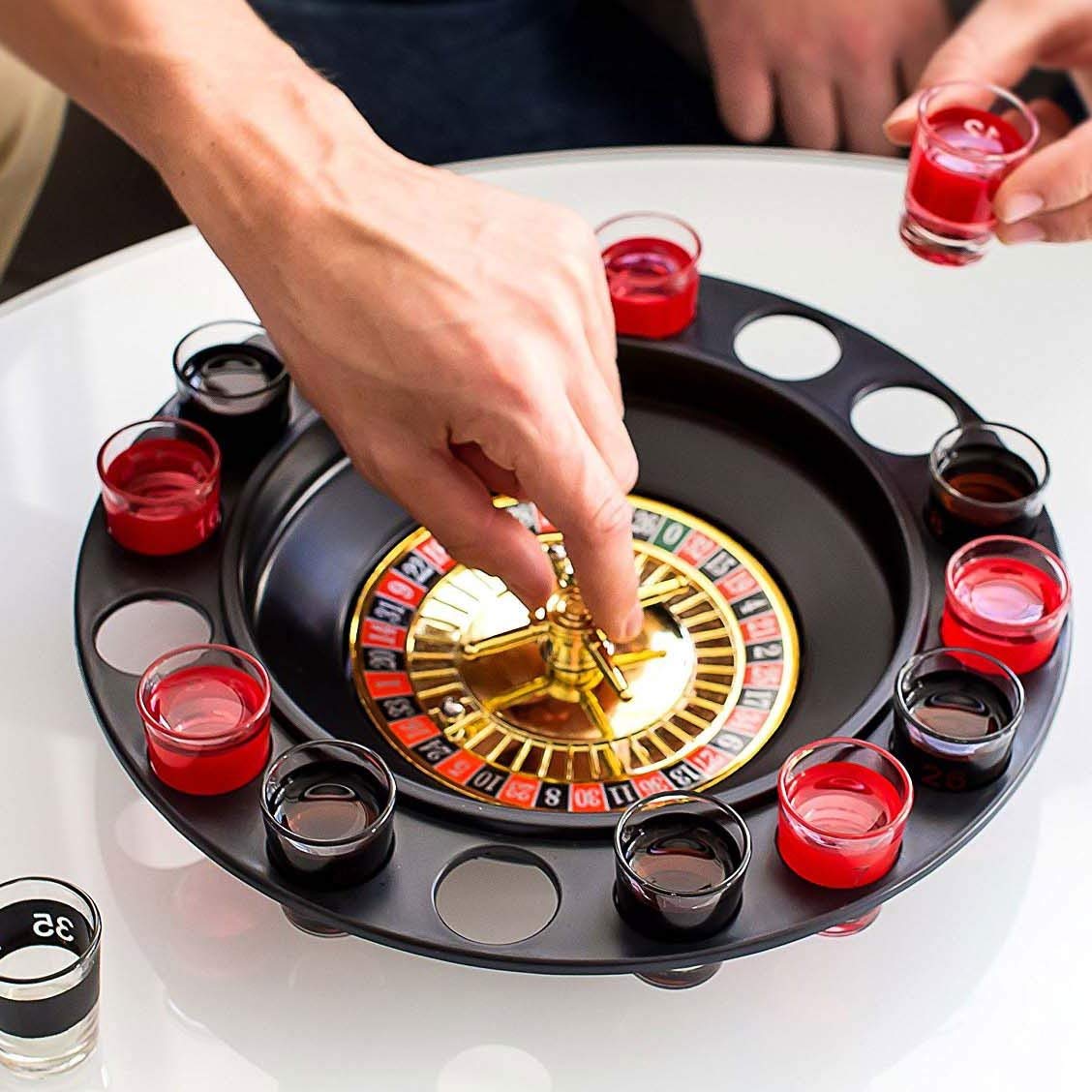  Kole Imports Roulette Drinking Game : Toys & Games