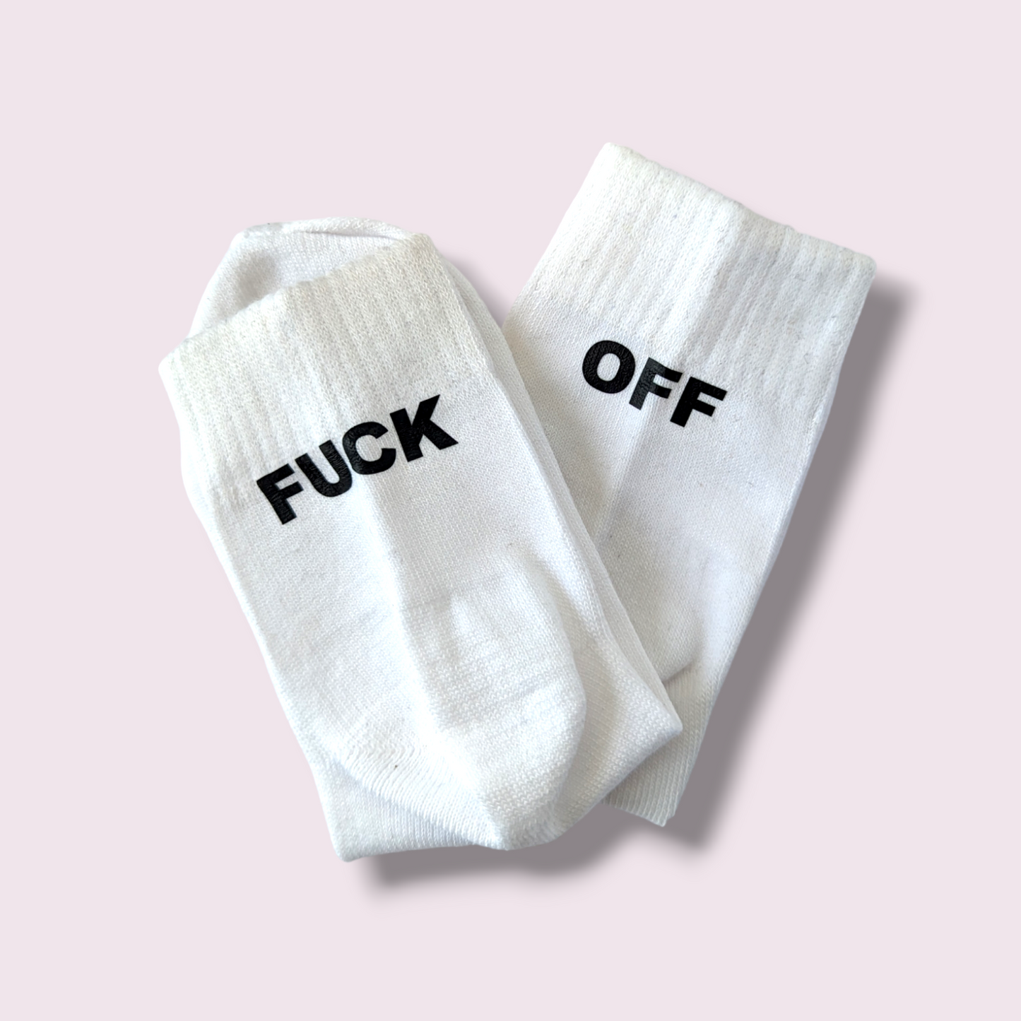 Fuck Off Socks - Unisex | 1 Pair | Fashion Funny Cotton Novelty Gift Socks